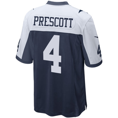 Dak Prescott Dallas Cowboys Nike Alternate Game Team Jersey - Navy