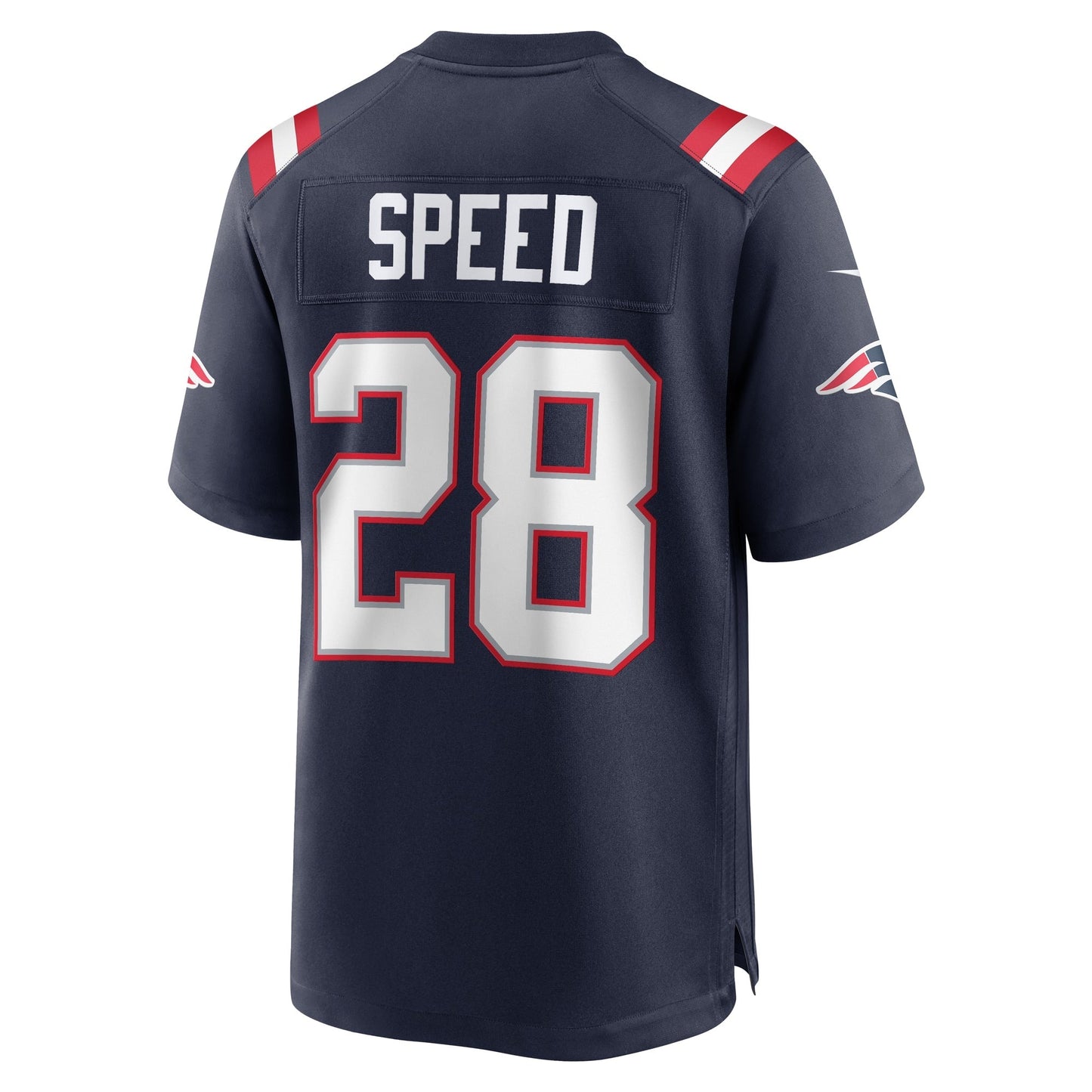 Ameer Speed New England Patriots Nike Team Game Jersey -  Navy