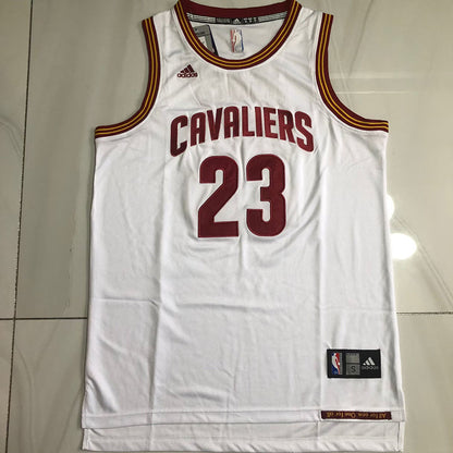 Cleveland Cavaliers LeBron James 23 White MN