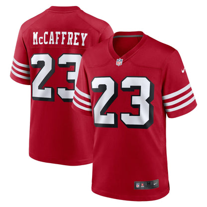 Christian McCaffrey San Francisco 49ers Nike Alternate Game   Jersey - Scarlet