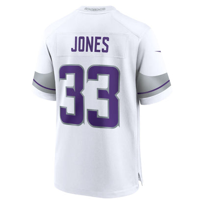 Aaron Jones Minnesota Vikings Nike Alternate Game   Jersey - White