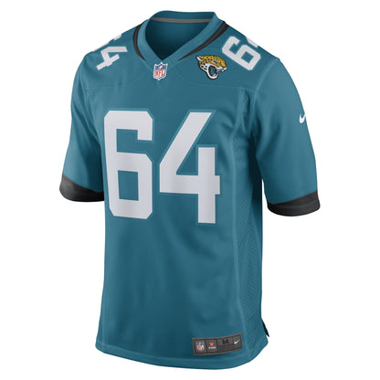 Coy Cronk Jacksonville Jaguars Nike Game   Jersey - Teal