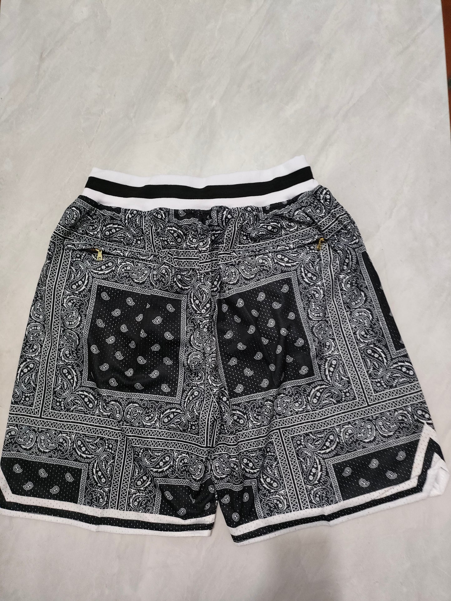 Chicago Bulls Transfer Print Pocket Shorts