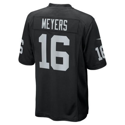 Jakobi Meyers Las Vegas Raiders Nike Game   Jersey - Black