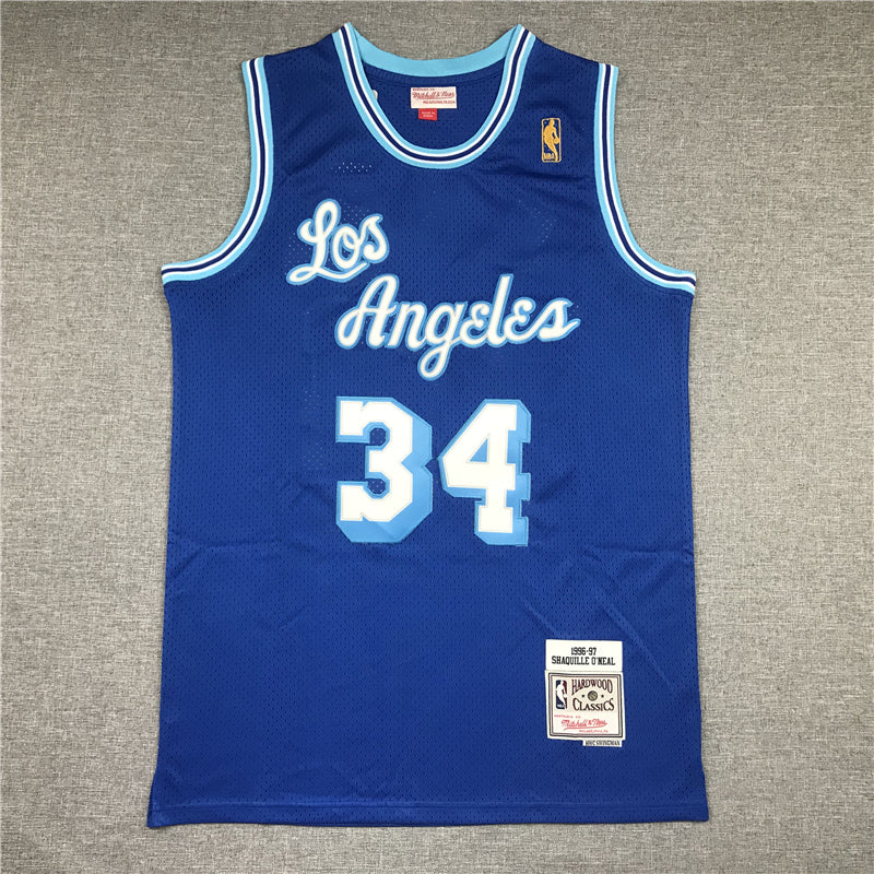 O'Neal  Los Angeles Lakers Blue 34 MN