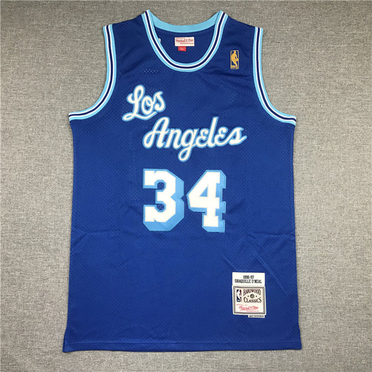 O'Neal  Los Angeles Lakers Blue 34 MN