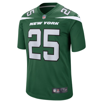 Israel Abanikanda New York Jets Nike  Game Jersey - Gotham Green