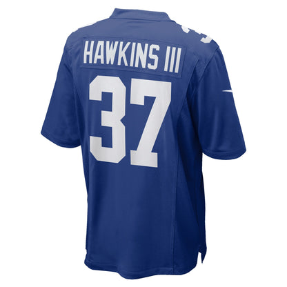 Tre Hawkins New York Giants Nike  Game Jersey -  Royal