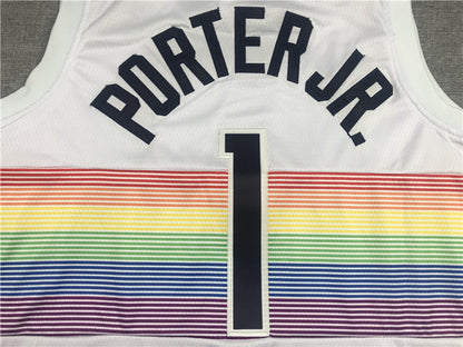 Denver Nuggets Porter Jr. #1 City Edition - Embroidered Jersey