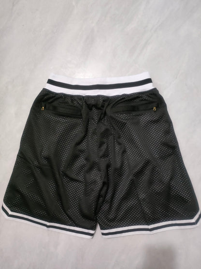 Movie Version Black Pocket Shorts