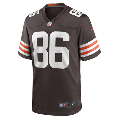 Devin Asiasi Cleveland Browns Nike  Game Jersey -  Brown