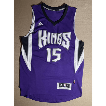 Swingman Jersey Sacramento Kings Cousins Purple #15 RARE EUC