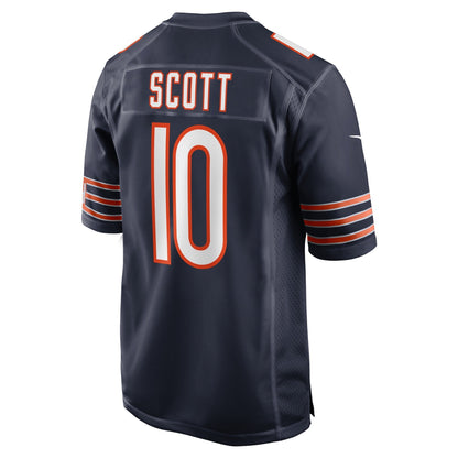 Tyler Scott Chicago Bears Nike  Game Jersey -  Navy