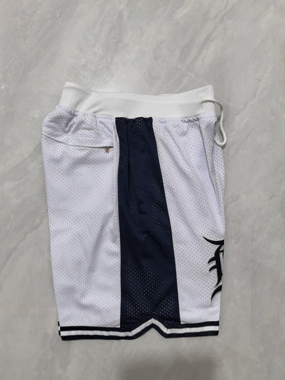 Detroit Tigers white pocket shorts