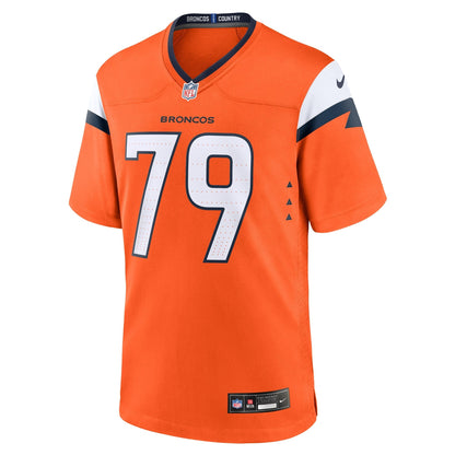 Matt Peart Denver Broncos Nike Team Game Jersey -  Orange