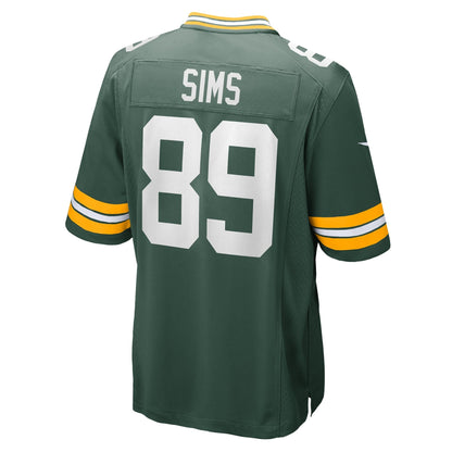 Ben Sims Green Bay Packers Nike Team Game Jersey -  Green