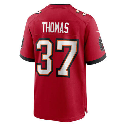 Tavierre Thomas Tampa Bay Buccaneers Nike  Game Jersey -  Red