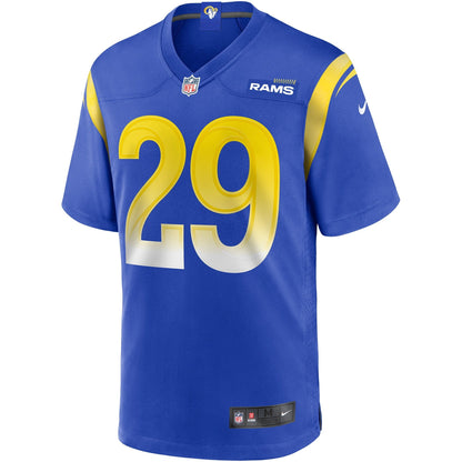 Eric Dickerson Los Angeles Rams Nike Game Retired   Jersey - Royal