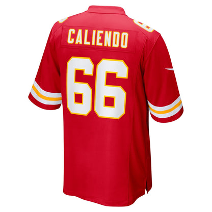 Mike Caliendo Kansas City Chiefs Nike Game   Jersey - Red