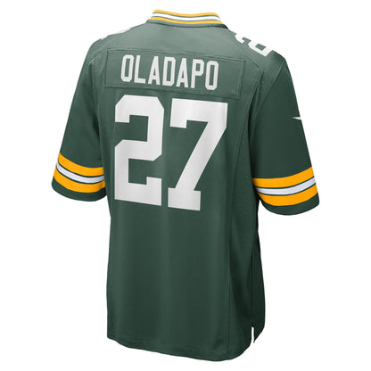 Kitan Oladapo Green Bay Packers Nike  Game Jersey -  Green