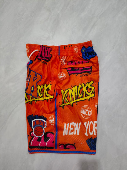JUST DON New York Knicks Pocket Shorts