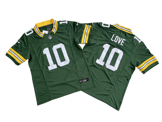 Jordan Love Green Bay Packers Nike Game   Jersey - Green