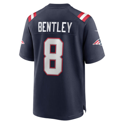 Ja'Whaun Bentley New England Patriots Nike Game   Jersey - Navy