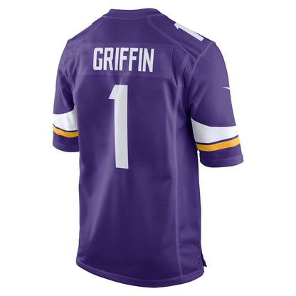 Shaquill Griffin Minnesota Vikings Nike Team Game Jersey -  Purple