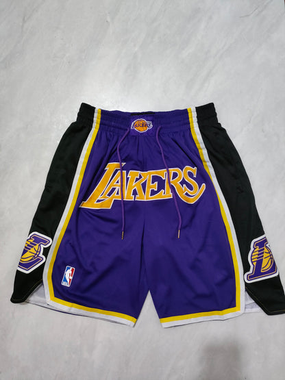 Los Angeles Lakers Purple Regular Pocket Shorts