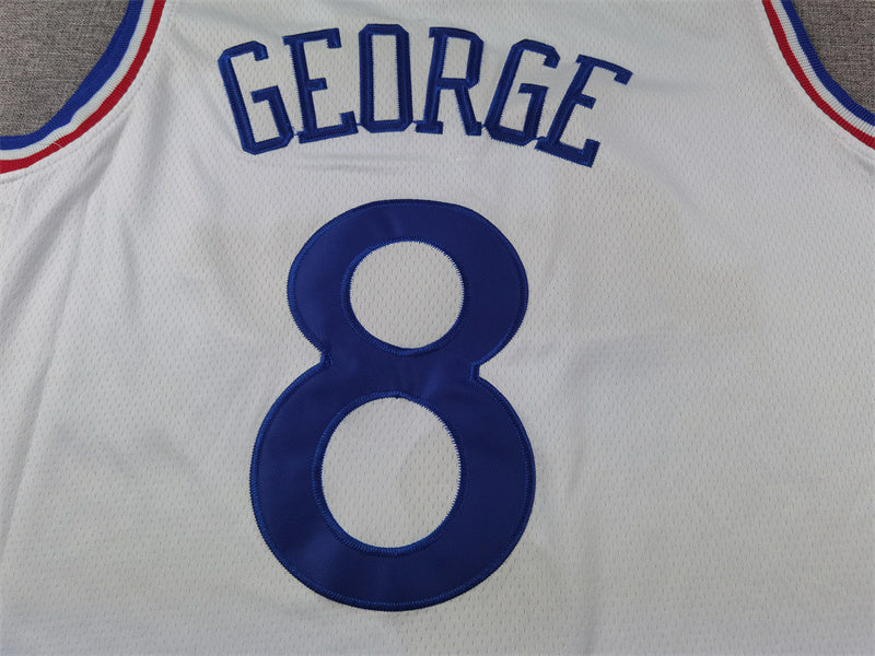 Unisex Philadelphia 76ers 2024/25 Embroidered Swingman Jersey City Edition