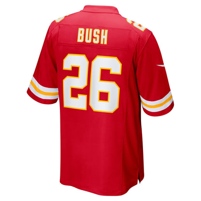 Deon Bush Kansas City Chiefs Nike Game   Jersey - Red