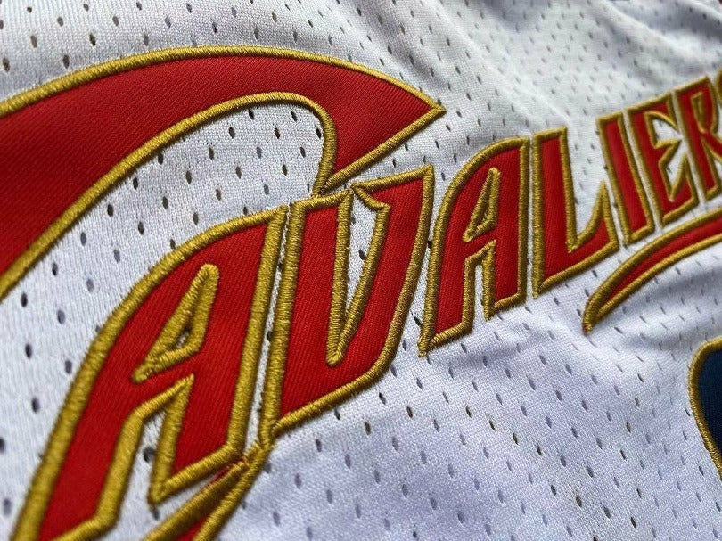 Cleveland Cavaliers LeBron James 23 White MN