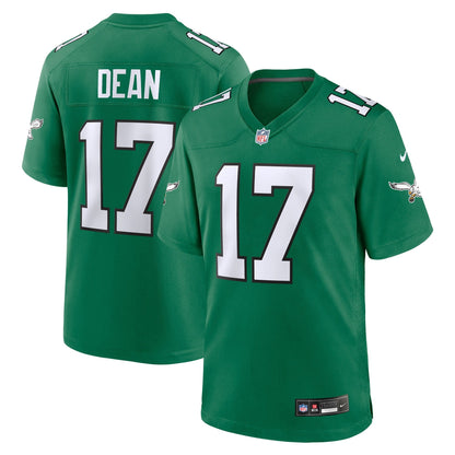 Nakobe Dean Philadelphia Eagles Nike Alternate Game Jersey - Kelly Green