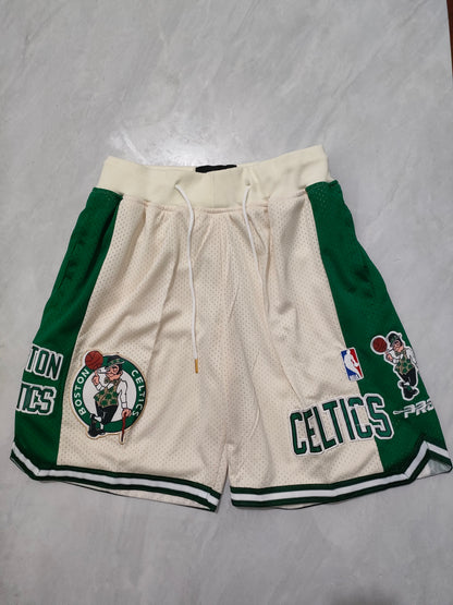 JUST DON Boston Celtics Pocket Shorts