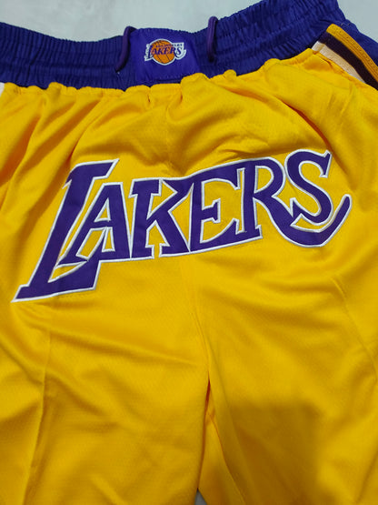 JUST DON Los Angeles Lakers Pocket Shorts