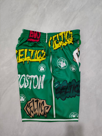 JUST DON Boston CelticsPocket Shorts