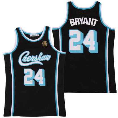 Kobe Bryant Crenshaw #24 Basketball Jersey