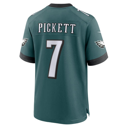 Kenny Pickett Philadelphia Eagles Nike Game Jersey - Midnight Green
