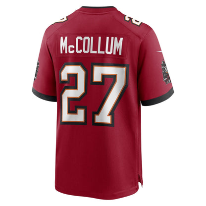 Zyon McCollum Tampa Bay Buccaneers Nike Game   Jersey - Red