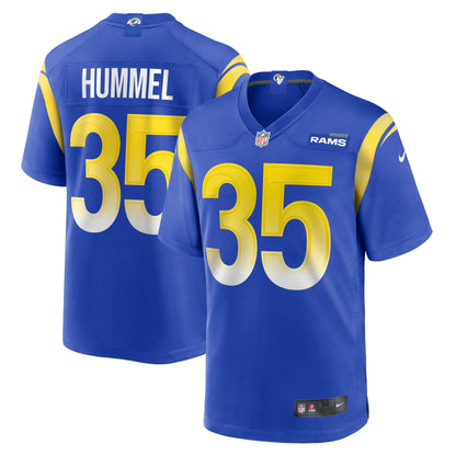 Jake Hummel Los Angeles Rams Nike Game   Jersey - Royal