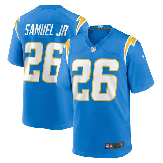 Asante Samuel Jr. Los Angeles Chargers Nike Game   Jersey - Powder Blue