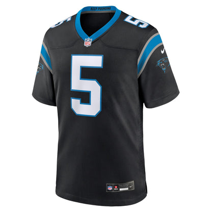 Laviska Shenault Jr. Carolina Panthers Nike Team Game Jersey - Black