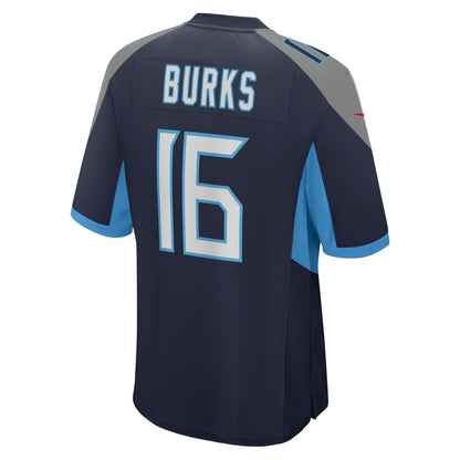 Treylon Burks Tennessee Titans Nike   Game Jersey - Navy
