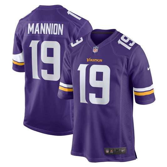 Sean Mannion Minnesota Vikings Nike  Game Jersey -  Purple