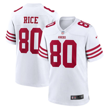 Jerry Rice San Francisco 49ers Nike Retired   Game Jersey - White