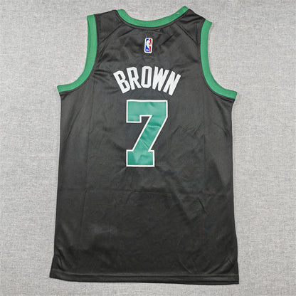 Boston Celtics Jaylen Brown #7 City Edition - Embroidered Jersey
