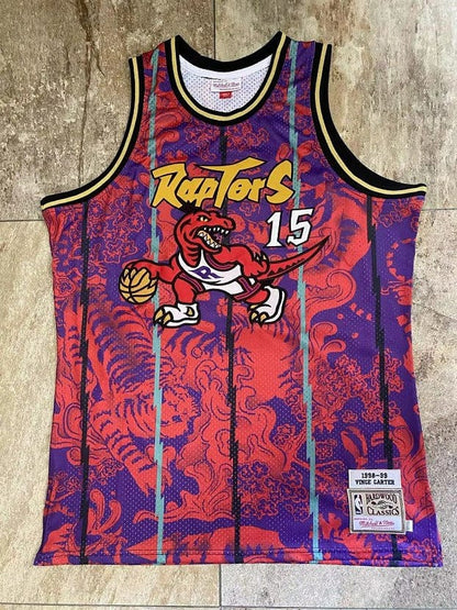 Vince Carter Toronto Raptors Lunar New Year Throwback Jersey