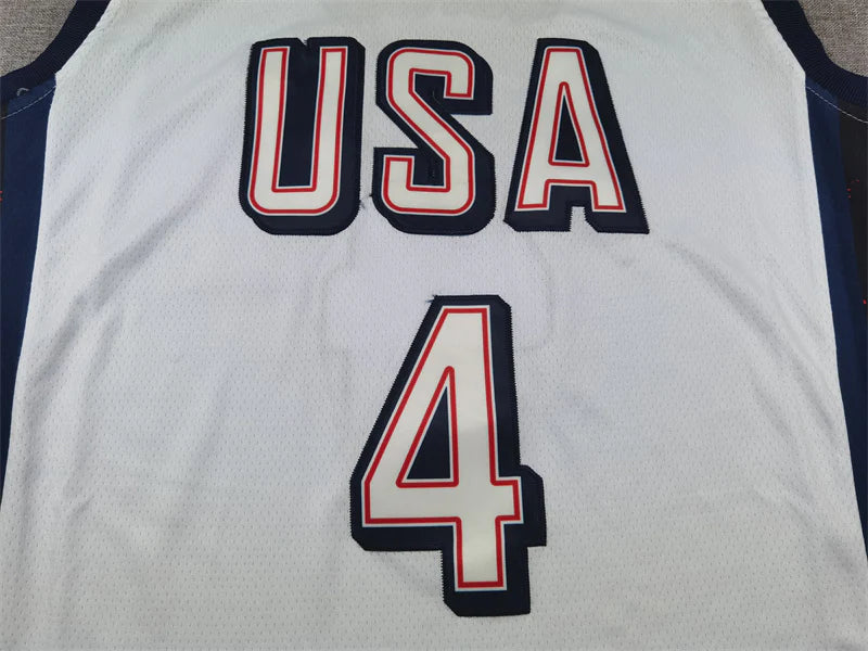 Youth Stephen Curry #4 Embroidered Jersey