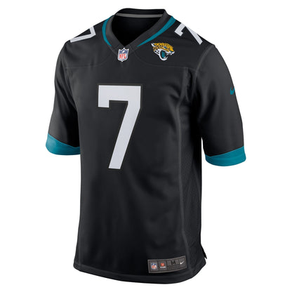 Byron Leftwich Jacksonville Jaguars Nike Alternate Retired   Game Jersey - Black