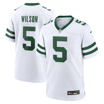 Garrett Wilson New York Jets Nike Game Jersey - Legacy White